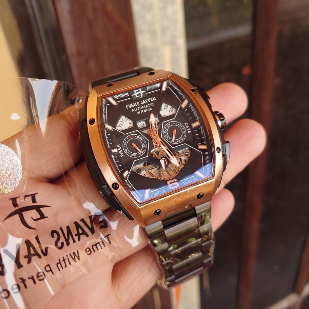 jam tangan automatic evans jayden mirip rm richard mille
