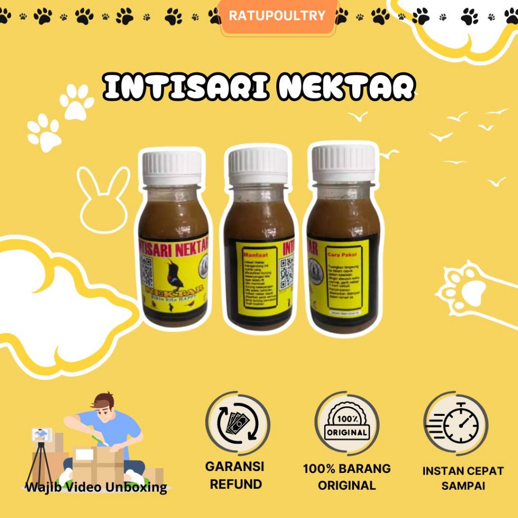Obat Herbal Untuk Burung Intisari Nektar