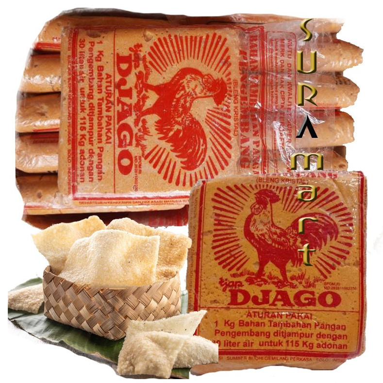 

(12 x 1 besek) DJAGO Bahan Kerupuk