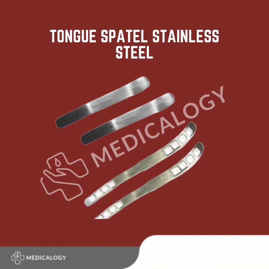 Tongue Spatel Stainless Steel