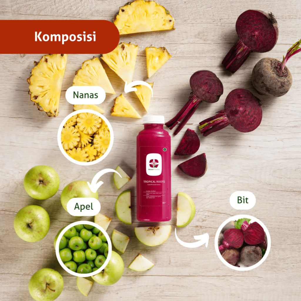

Ay00! Cold Pressed Juice Tropical Roots 250ml