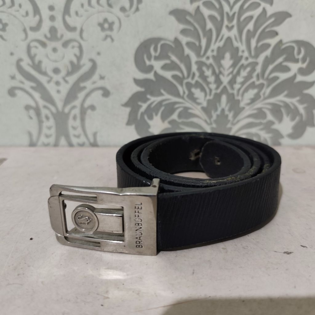 Sabuk ikat pinggang Braun buffel preloved