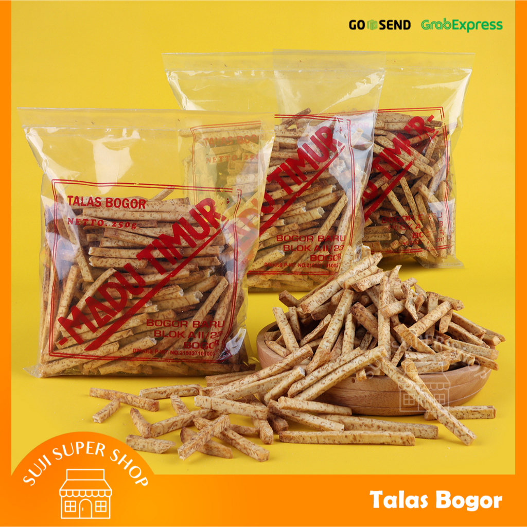 

Talas Stik Bogor Merek Madu Timur 100% Original 250gram
