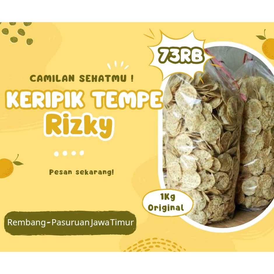 

Tempe Sagu Chips Original 1 KG