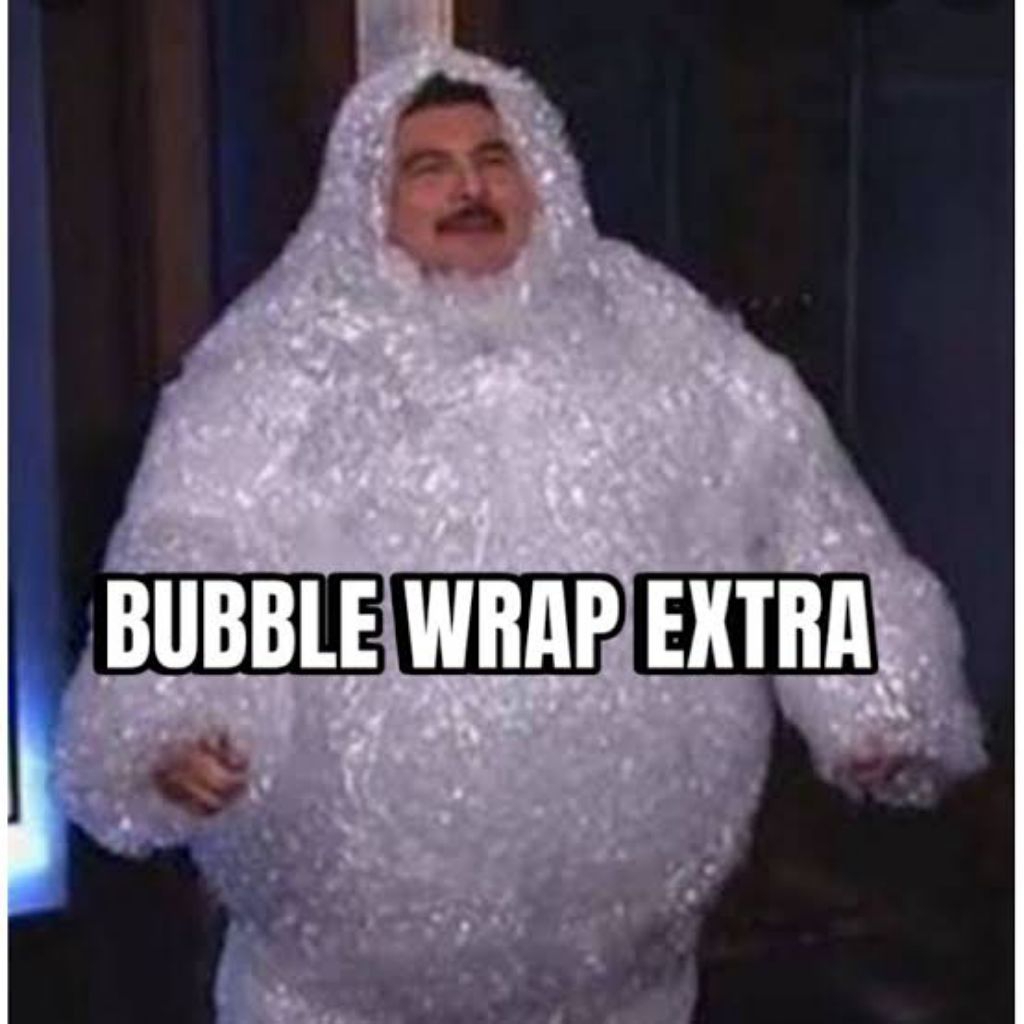 

Bubble Wrap untuk tambahan paket agar safety