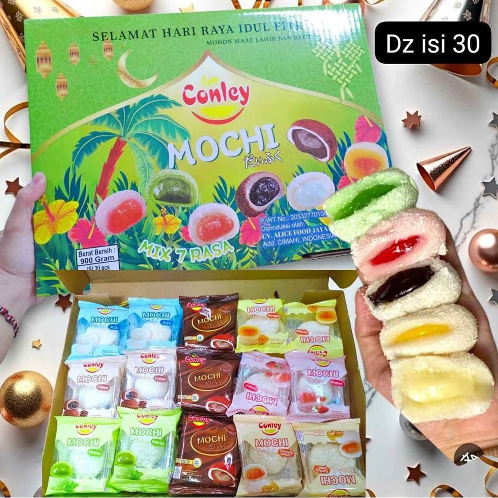 

MOCHI CONLEY MIX 7 RASA ISI 30pcs