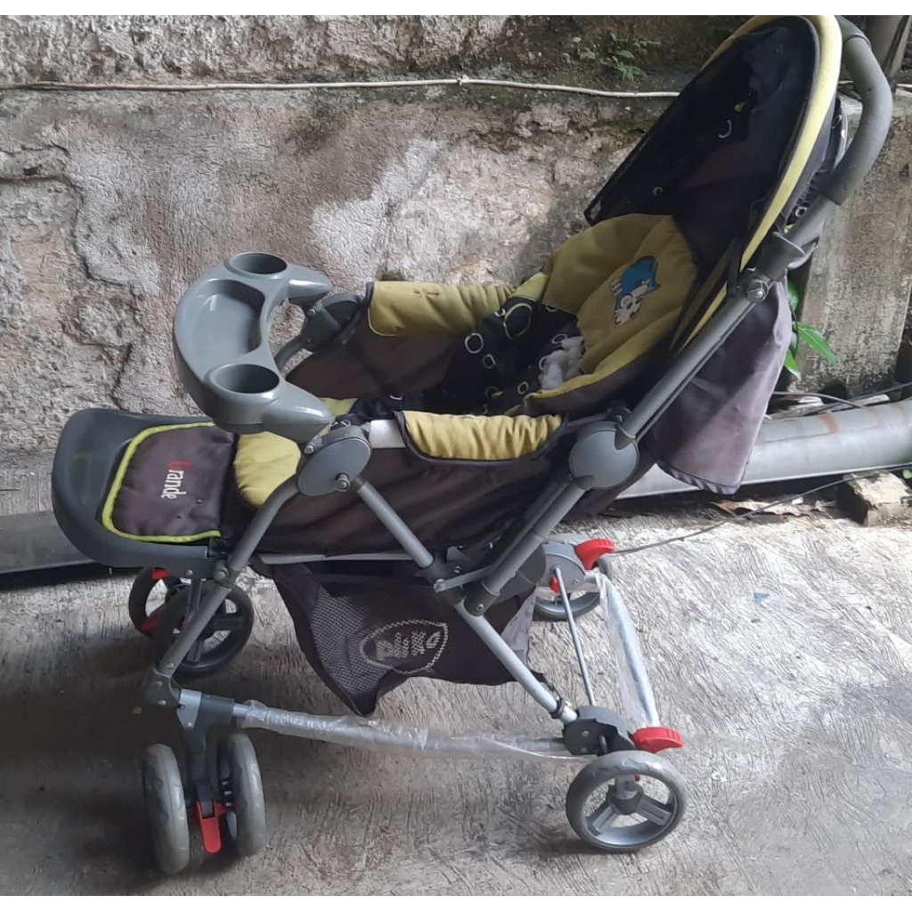 preloved baby stroller pliko grande