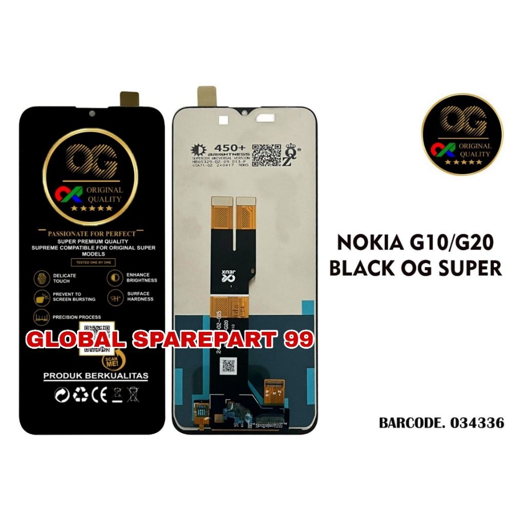 LCD NOKIA G10 / NOKIA G20 OG SUPER