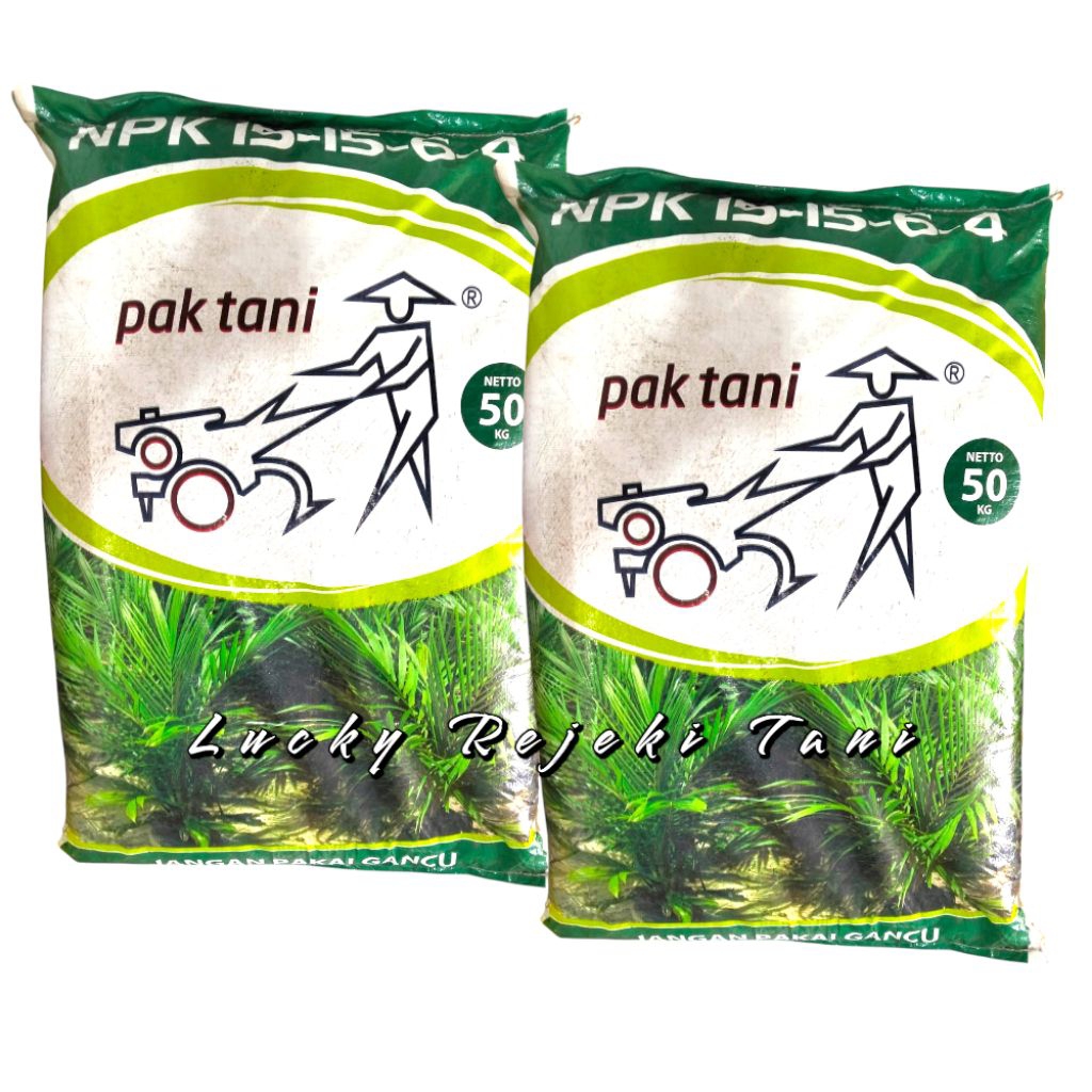 Pupuk NPK 15-15-6-4 Pak Tani Kemasan 50Kg