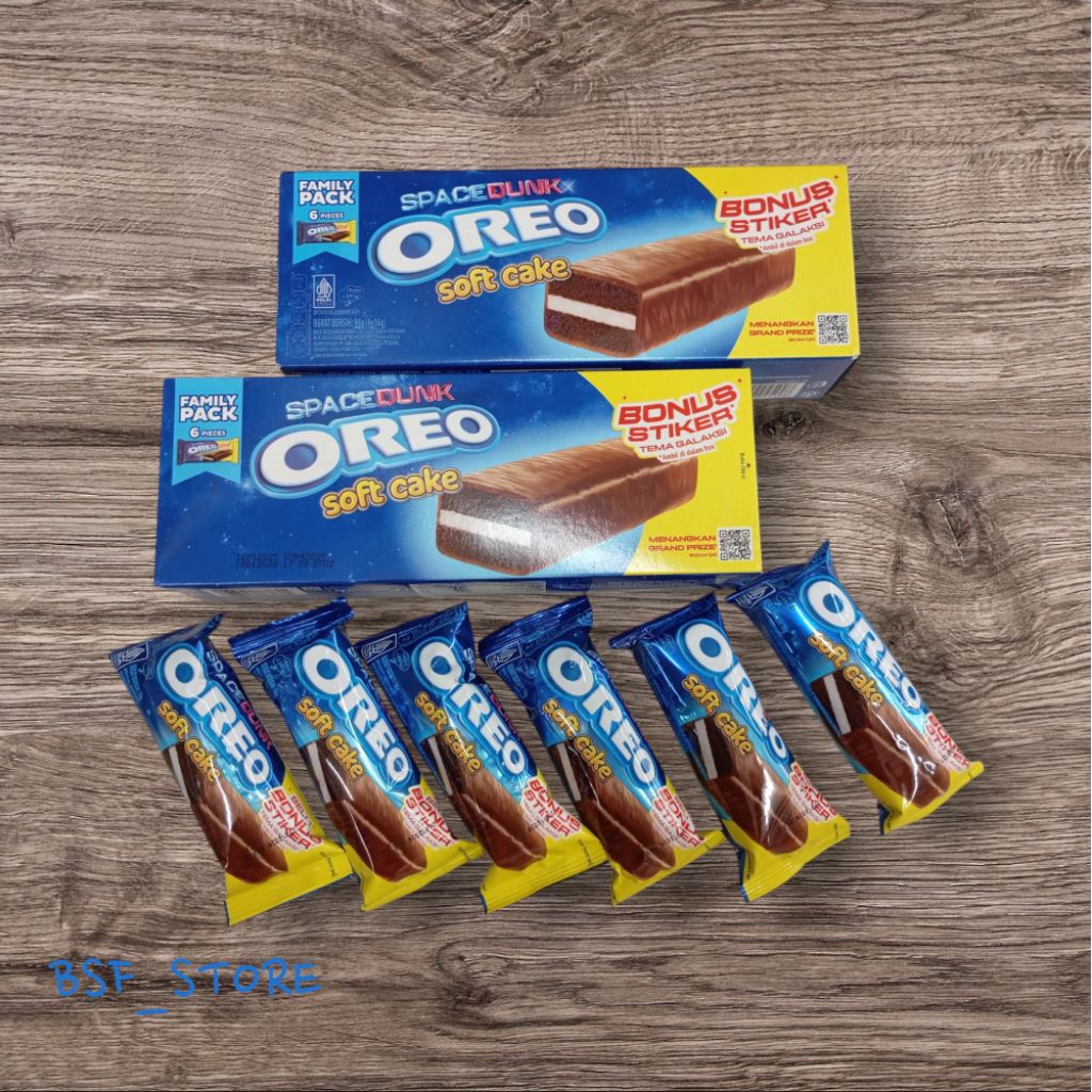 

Oreo Soft Cake Space Dunk Box isi 6pc