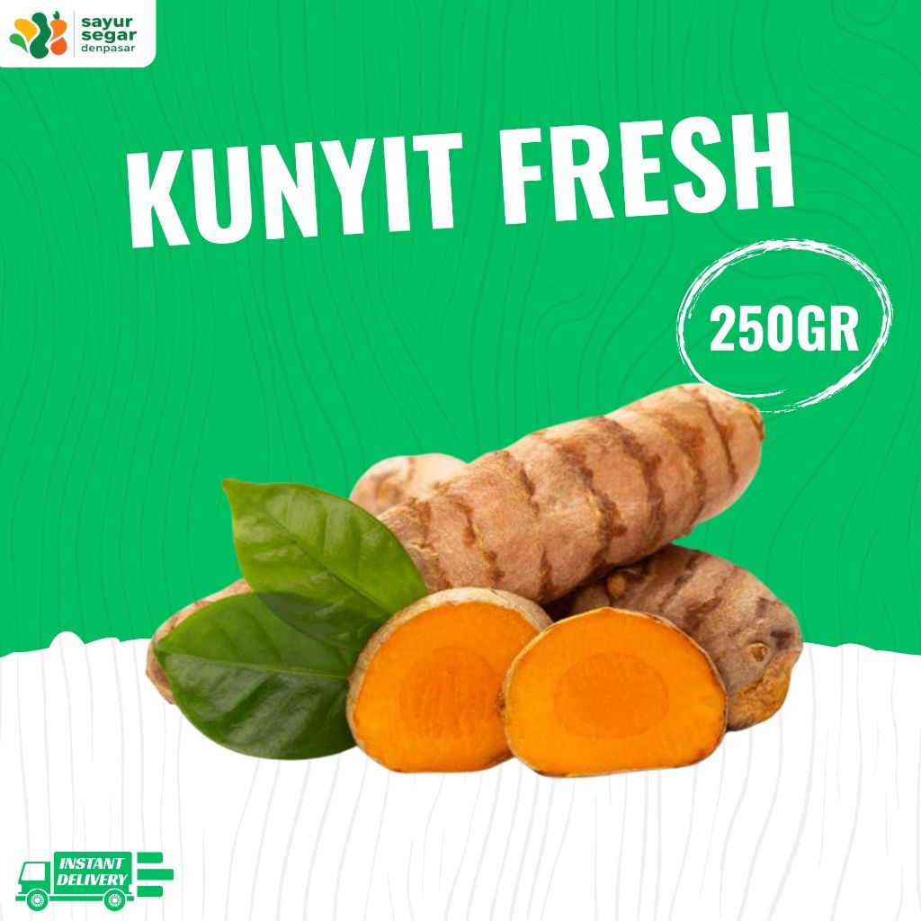 

Kunyit Fresh 250gr - Sayur Segar Denpasar