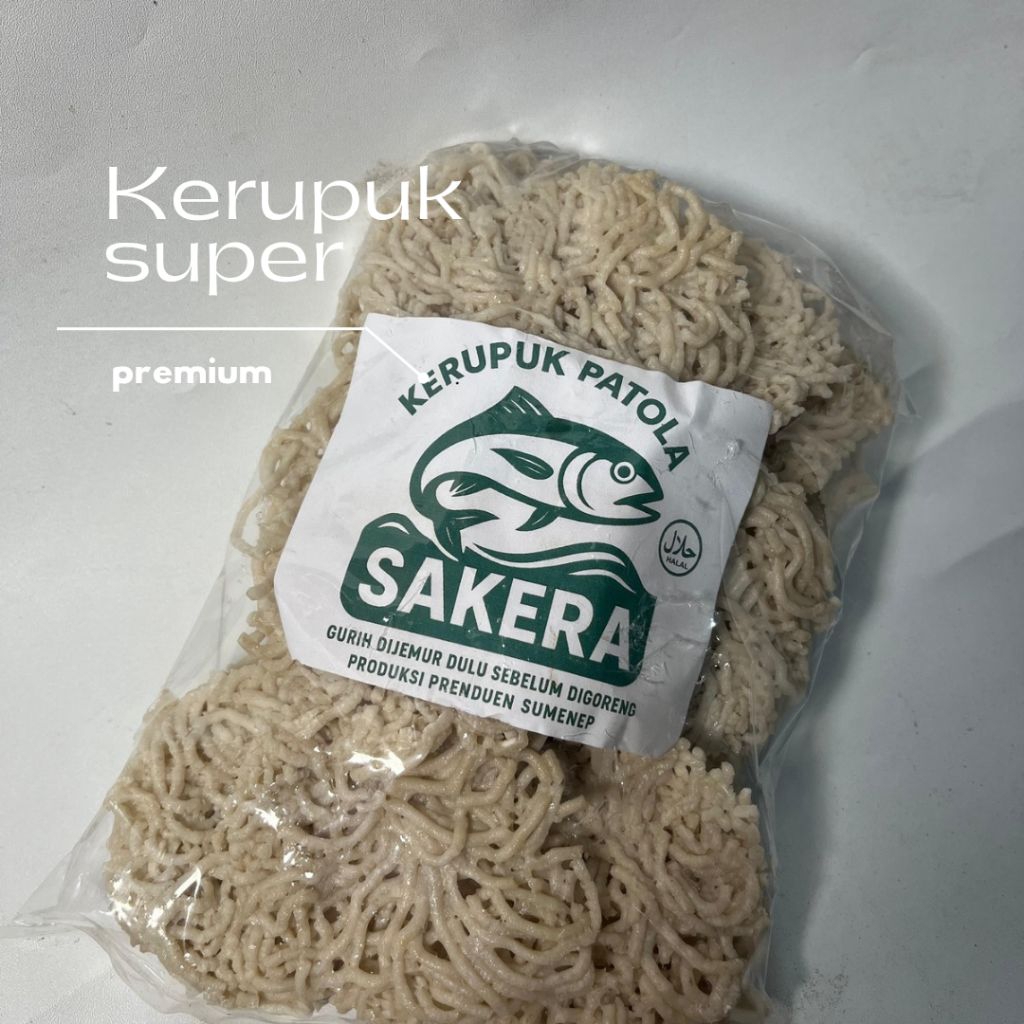

Sakera Kerupuk Ikan Super patolah