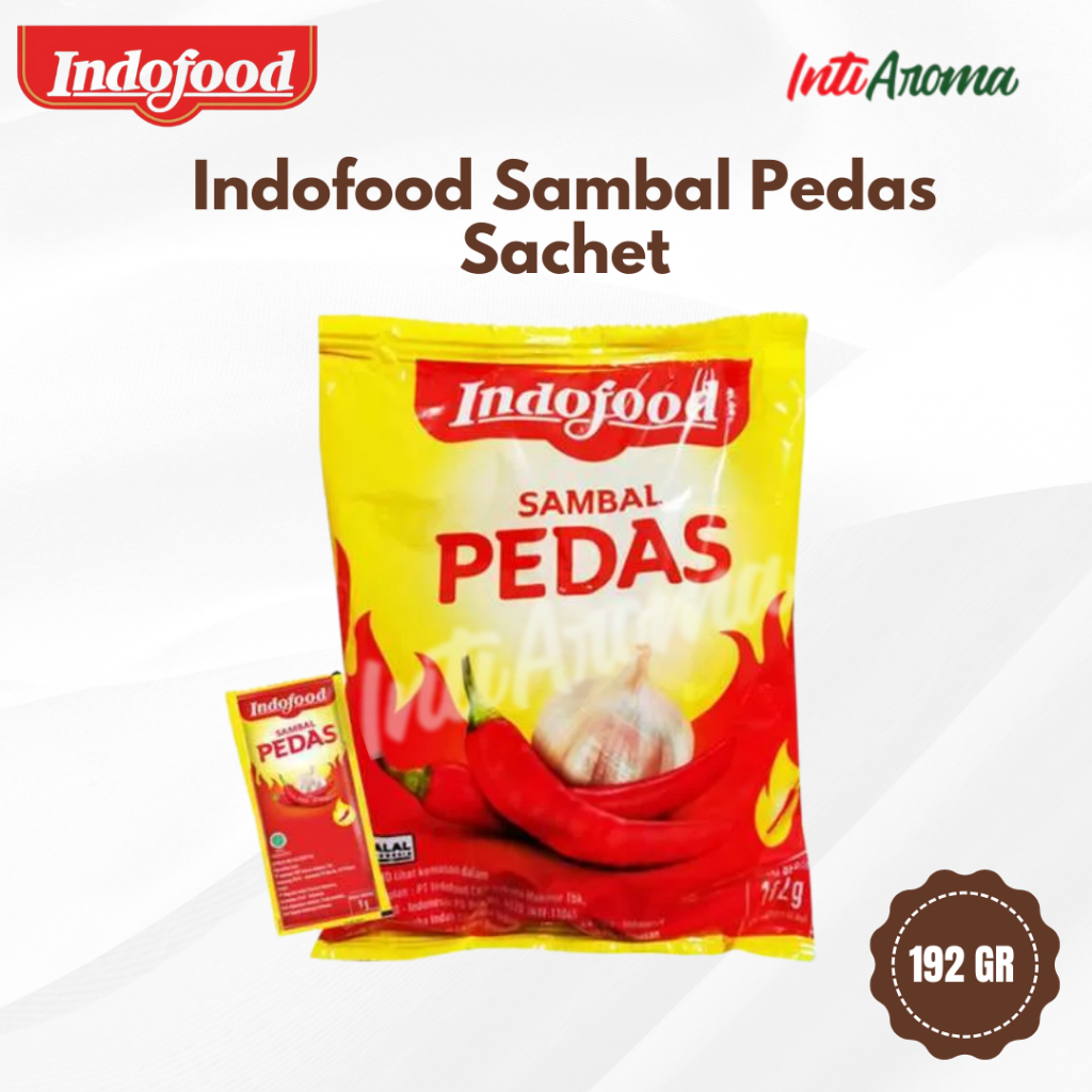 

Indofood sambal pedas sachet (24x8g)