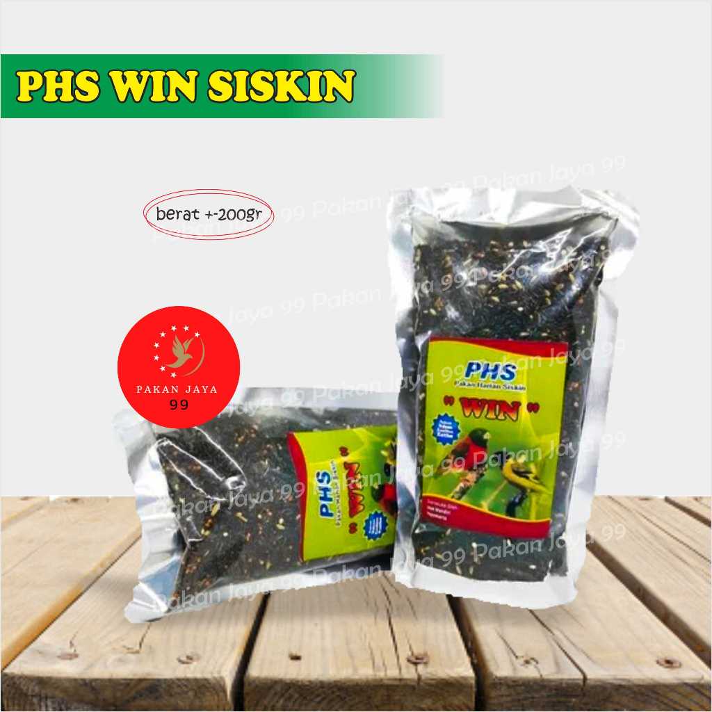 PHS WIN SISKIN PAKAN MAKANAN BURUNG RED SISKIN FINCH PIPIT EMPRIT BURUNG SEHAT GACOR