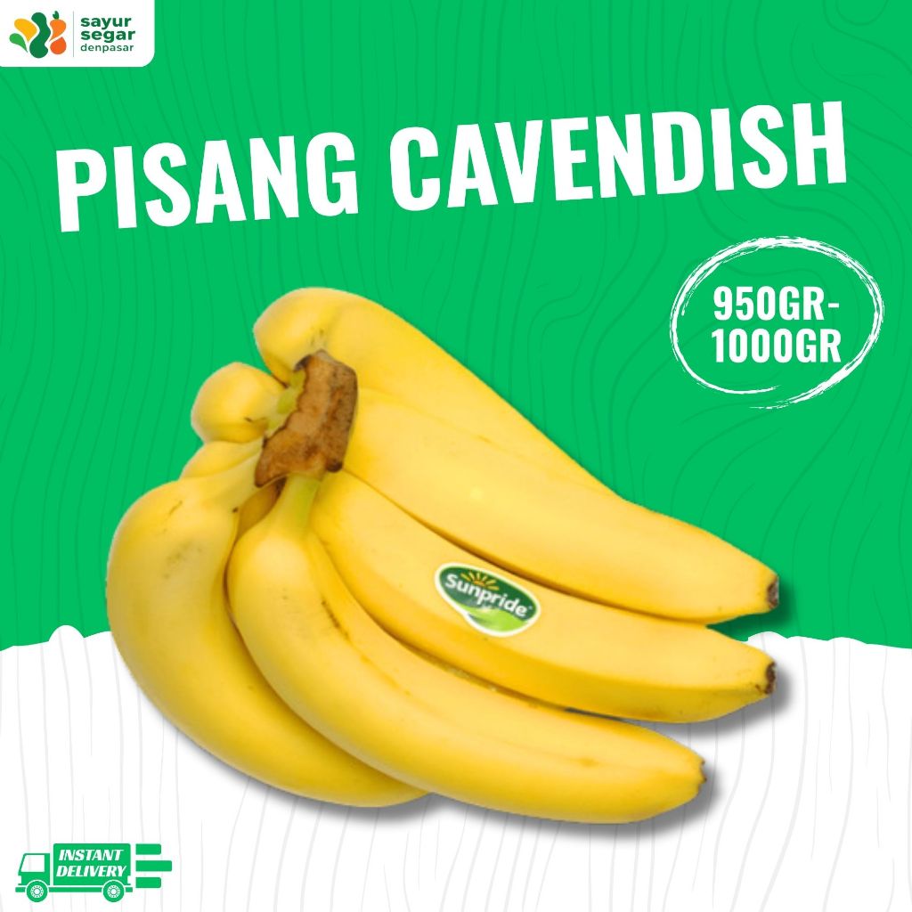 

Pisang Cavendis 900gr-1000gr - Sayur Segar Denpasar