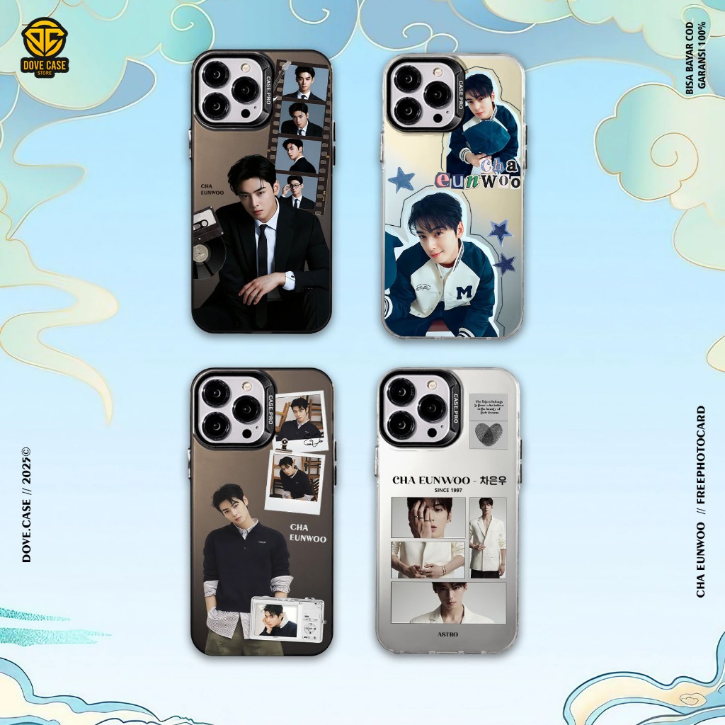 CASE AKTOR CHA EUNWOO POP HAECHAN OPPO RENO 8T 4G 5G 4F A5S A78 4G A11K A12 A18 A31 2020 A55 A57 A58