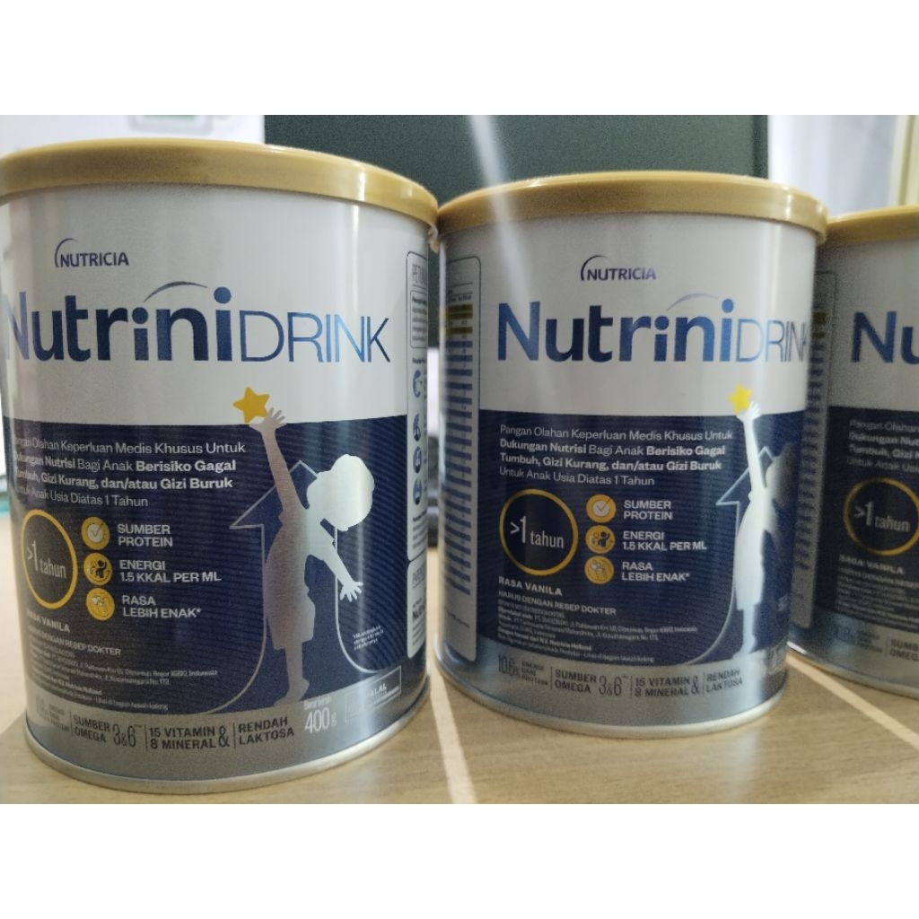 

NUTRINIDRINK POWDER VANILA 400 GRAM