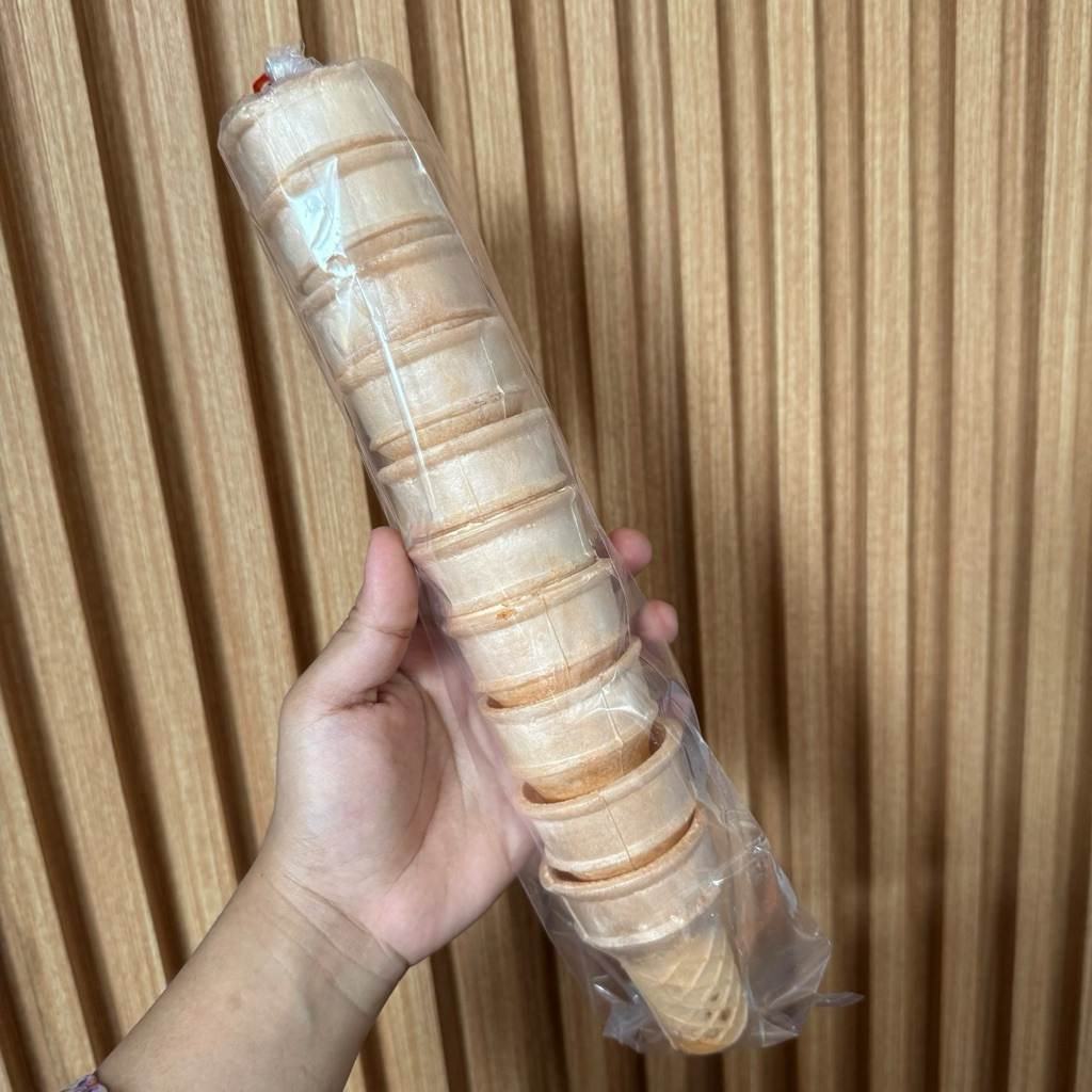 

cup cone es krim / ice cream isi 10