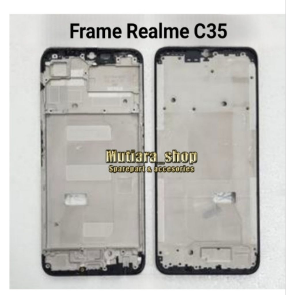 Frame Realme C35 | Tulang Lcd / Tatakan Lcd Realme C35
