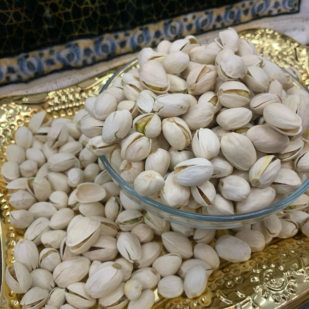 

Kacang Pistachio Aryas Salt Fustuk 250gr, 500gr, 1kg