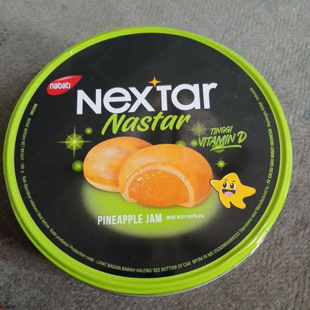 

Nastar Selai Nanas Nextar 160 gram