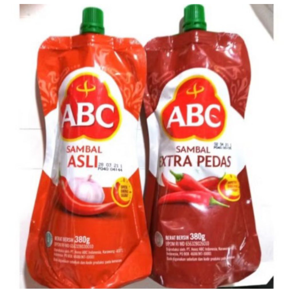 

Sambal ABC extra pedas dan asli 380gr ed 12/25