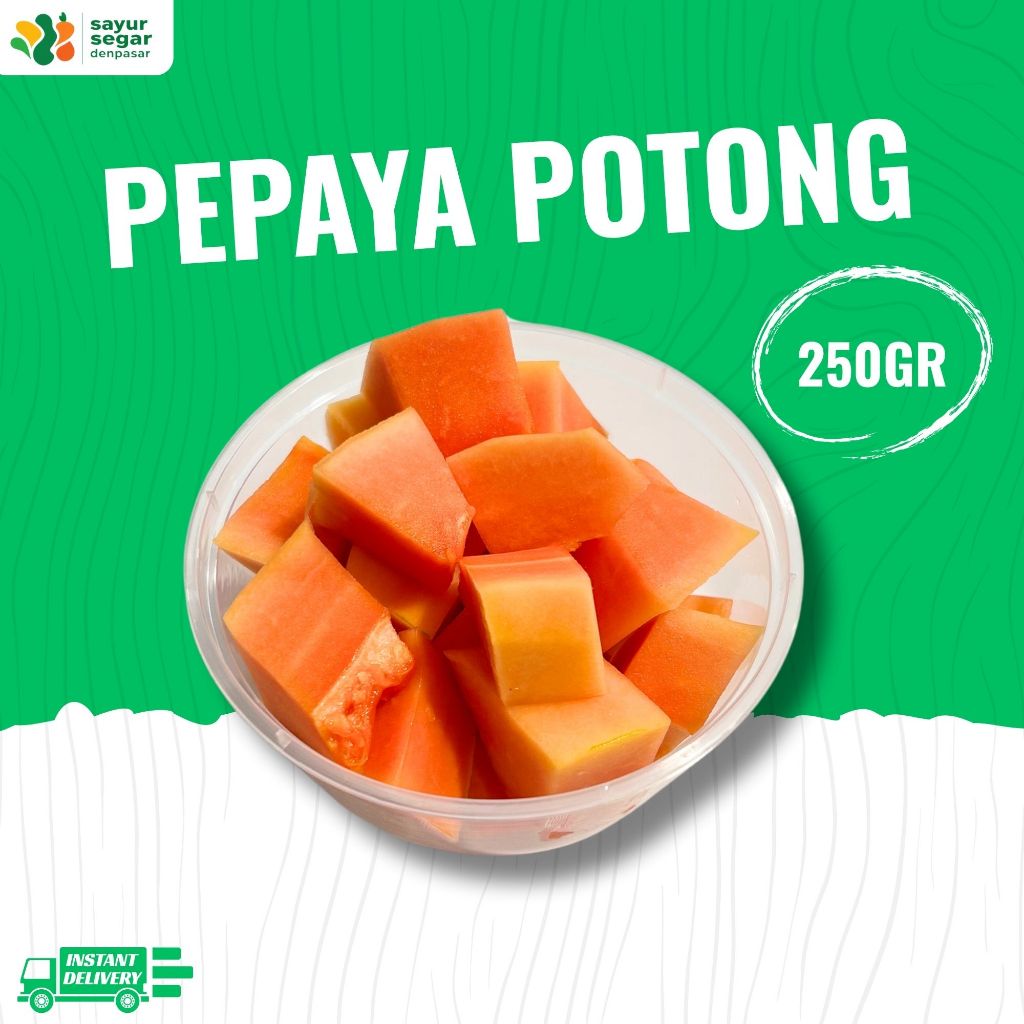 

Buah Pepaya Potong 250gr - Sayur Segar Denpasar
