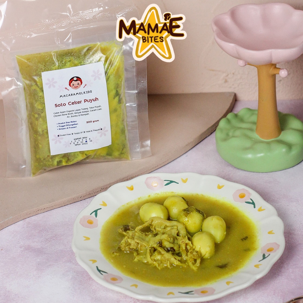 

Macaramel Kids - Soto Ceker Puyuh | Frozen MPASI NDF Homemade & Bekal Anak Sehat