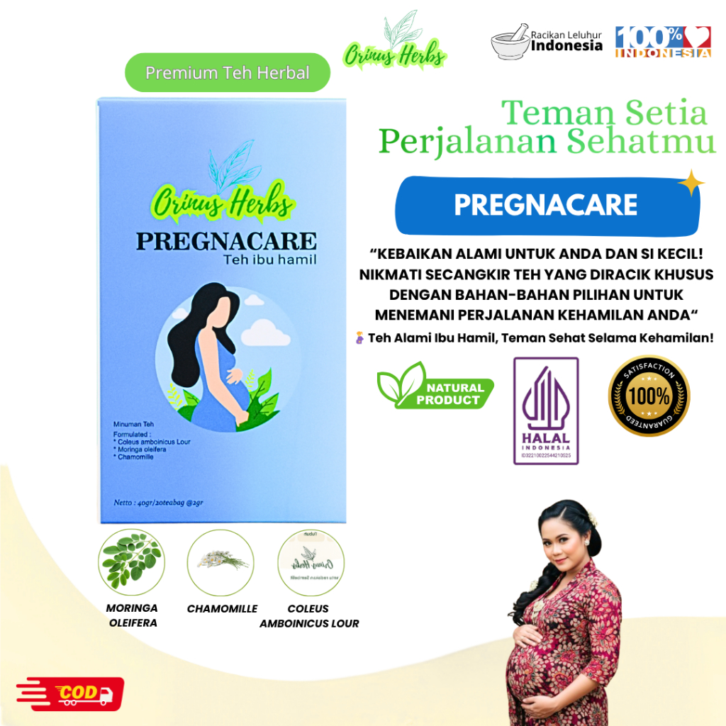 

Orinus Herbs Pregnacare Teh untuk Ibu Hamil