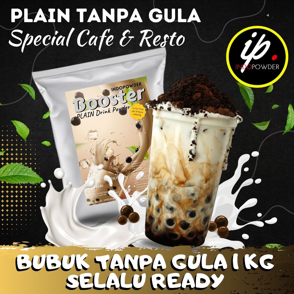 

IP Jakarta - Bubuk Minuman PLAIN TANPA GULA 1Kg Bisa Pilih Rasa Untuk Cafe, Waralaba dan Resto