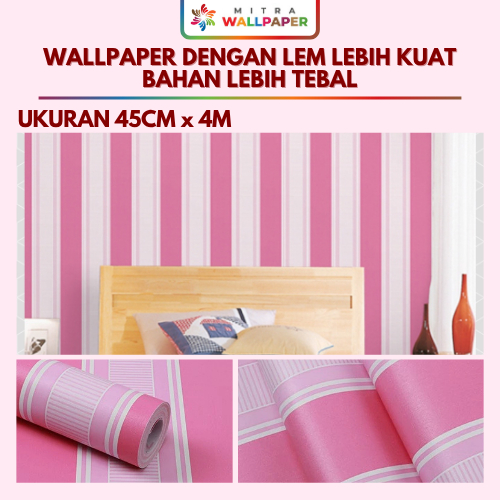 Wallpaper Dinding Kamar Tidur Motif Bunga Warna Pink Wallpaper Dinding Ruang Tamu Bunga Shabby Pink