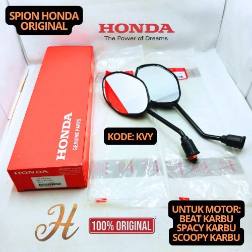 KACA SPION HONDA KVY GARANSI BEAT KARBU SPACY KARBU SCOOPY KARBU 100% ASLI ORIGINAL HONDA