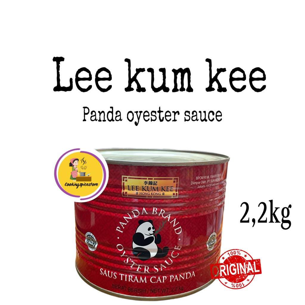 

Lee Kum Kee Saos Tiram / Saus Tiram /Oyester Sauce Kaleng 2,2Kg