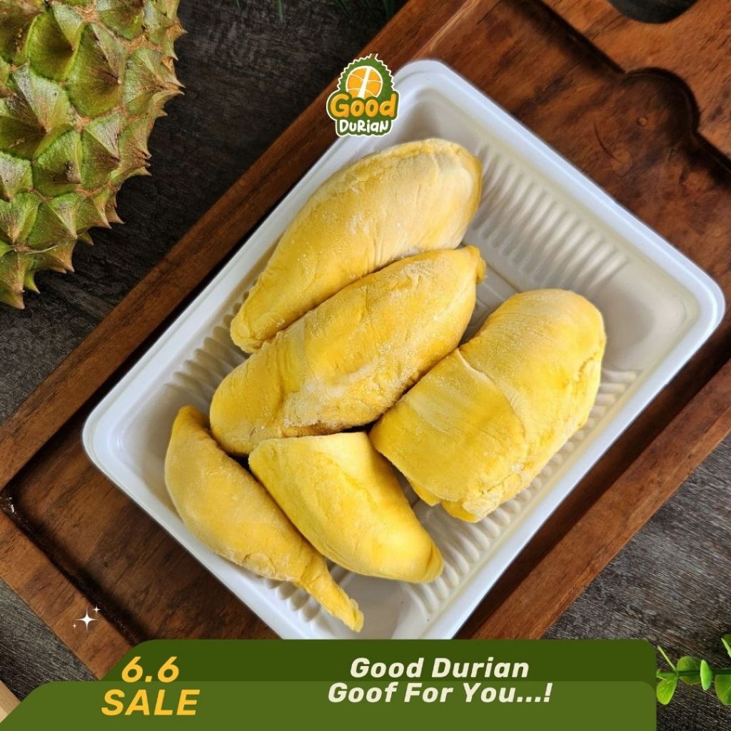 

Durian Musang King Frozen Premium 400gr - Durian Frozen - Durian Premium - Good Durian