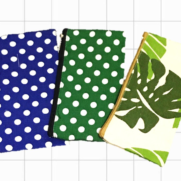 

[GB Series] Kanvas Canvas Kotak Pensil Pencil Case Pouch Motif Pattern Multifungsi | KikuStuff