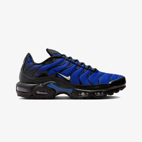Sepatu Air max plus tn premium black racer blue