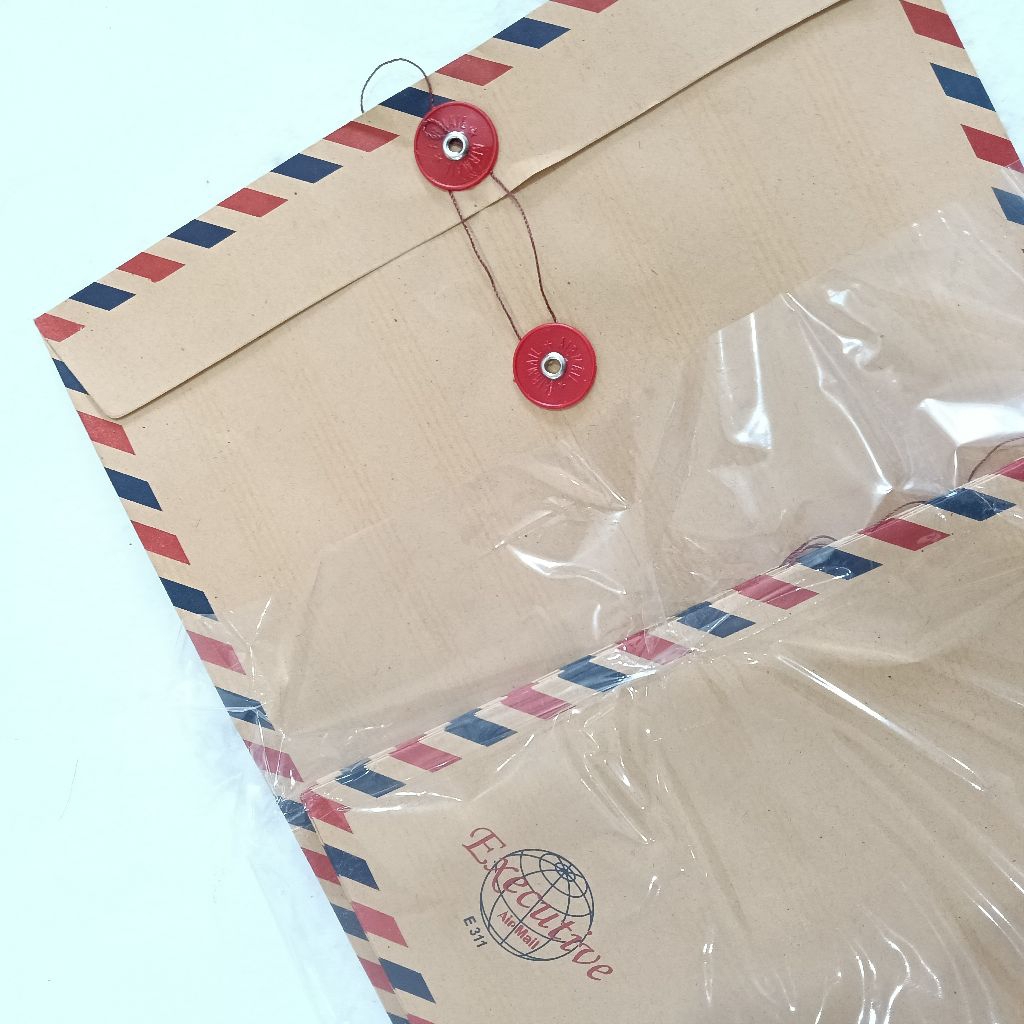 

1 PAK - AMPLOP COKLAT TALI 311 - AMPLOP LAMARAN KERJA FOLIO 10 PCS