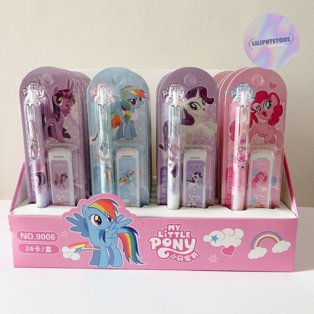 

Pensil Mekanik + Refill Isi Pensil mekanik 0.5 My Little Pony