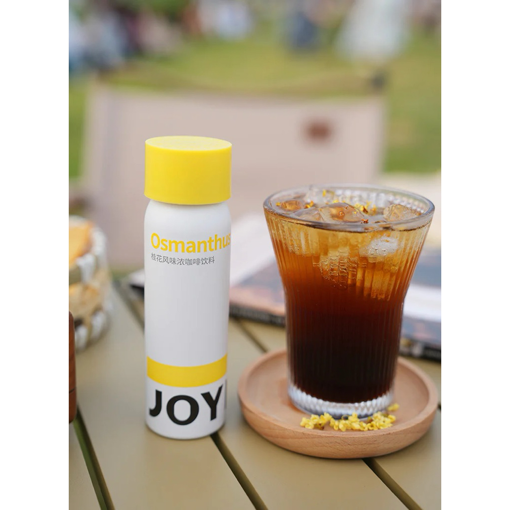 

Joyinbag S8 Osmanthus Nitro Coffee [ Osmanthus Coffee ] Nitro Kopi Instan 8 x 250ml Porsi Per Tube