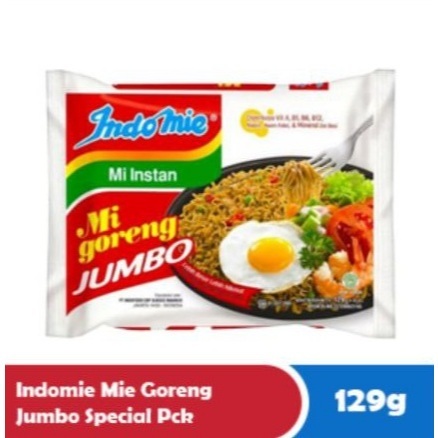 

INDOMIE MIE GORENG JUMBO SPECIAL 129 GR