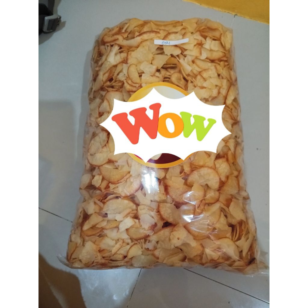 

Keripik patahan rasa Baberque 1 kg