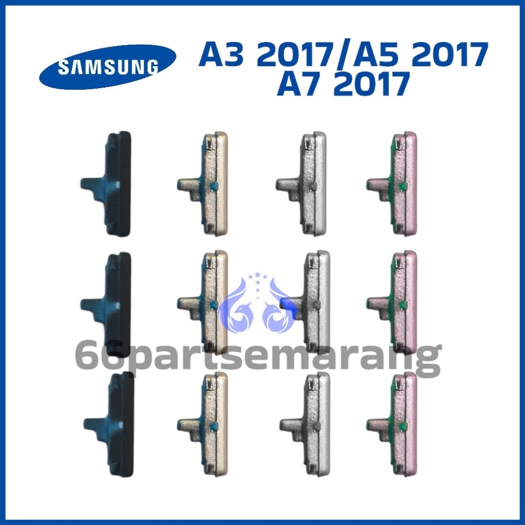 Tombol Luar Power On Off Volume Samsung A3 2017 / A5 2017 / A7 2017 New