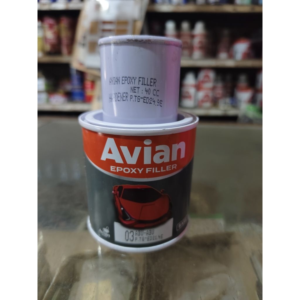 Epoxy Filler 200gr untuk Cat Dasar Kayu Besi Mobil