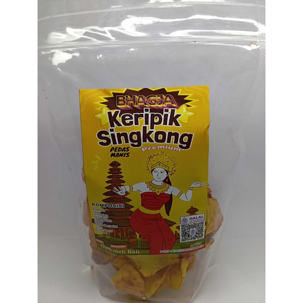 

Keripik Singkong BHAGJA Pedas Manis Premium