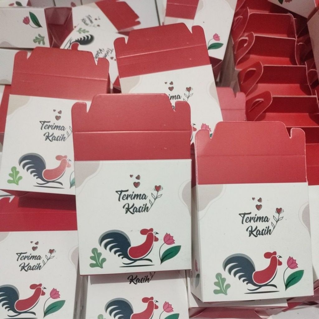 PAPER BOX KEMASAN SOUVENIR MANGKOK JAGO MINI