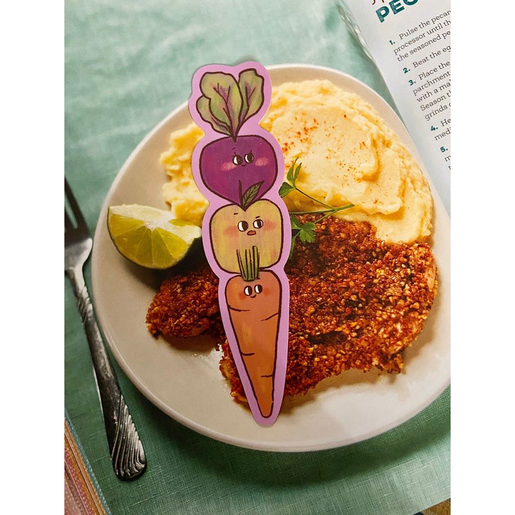 

veggie big sticker | stiker besar gambar sayuran