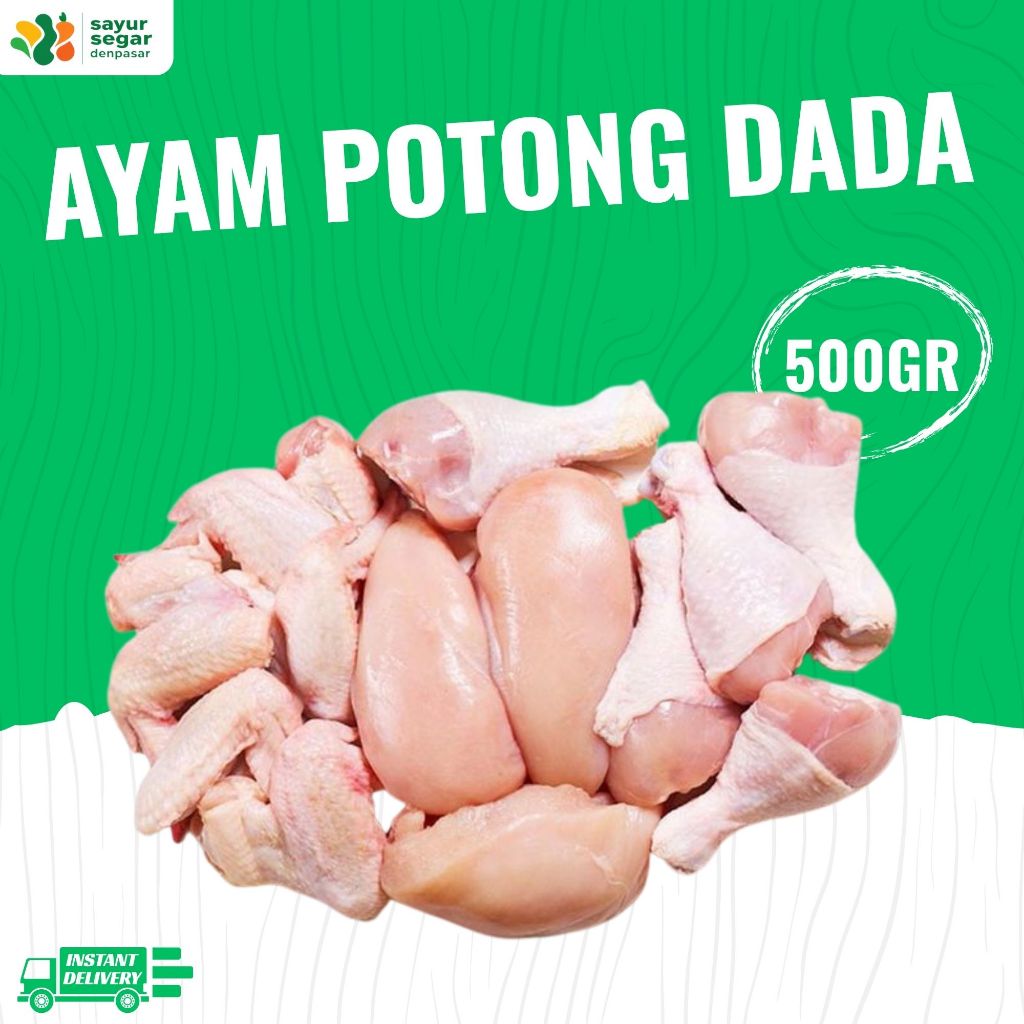 

Ayam Potong Dada 500gr - Sayur Segar Denpasar