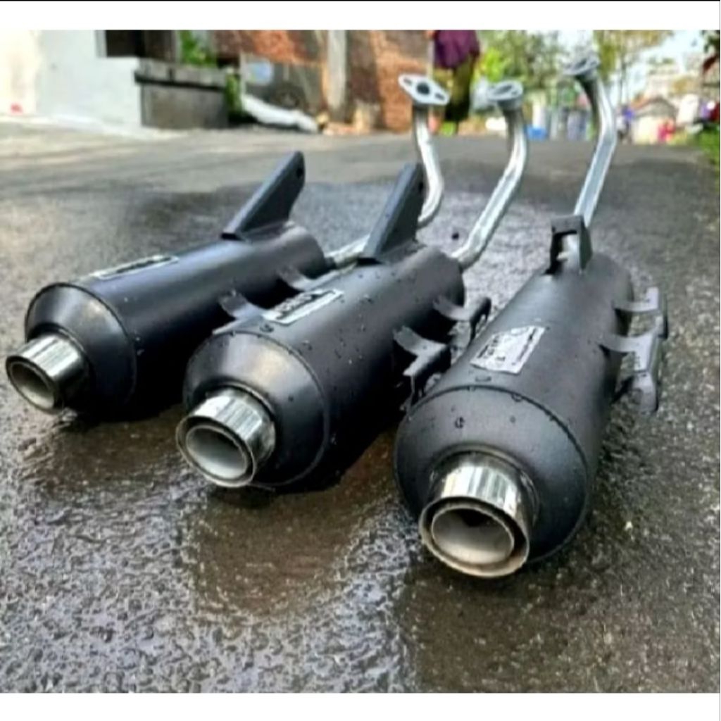 Joeley_Id Knalpot Standar Racing Cms Bass Adem Full System Knalpot Standar Original Copy Cms Beat