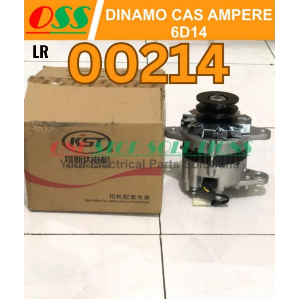 DINAMO CAS AMPERE ALTERNATOR 35A 24V UNTUK MITSUBISHI 6D14 6D15