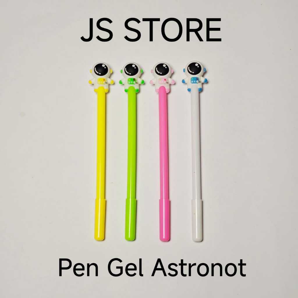

(1biji)Pen Pulpen Ballpoint Gel Fancy Karakter Astronot